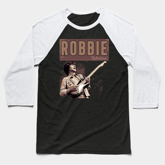 Robbie Robertson Baseball T-Shirt by Degiab